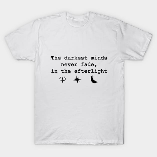 The Darkest Minds T-Shirt by 3e3e